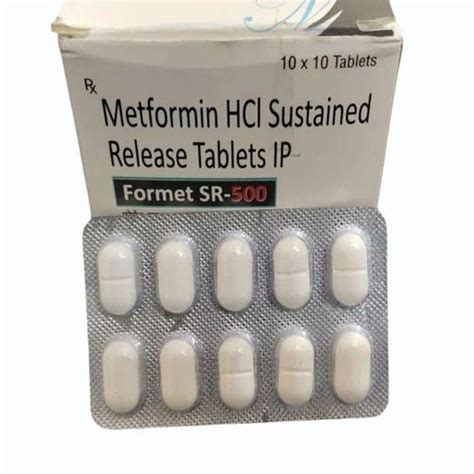 Metformin Hci Sustained Release Tablets Ip Mg At Rs Stripe In Mandi