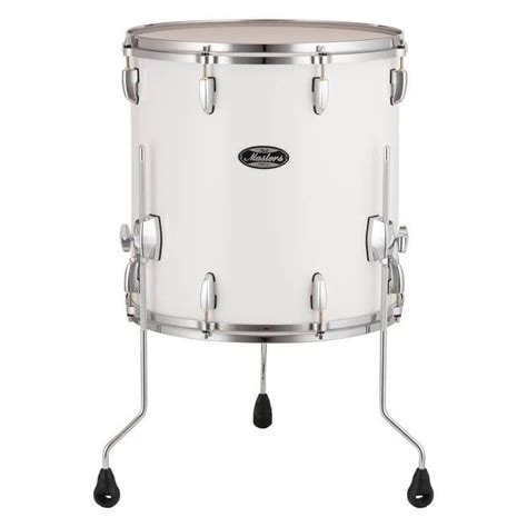 Pearl Masters Maple Pure Floor Tom 16x16 Arctic White