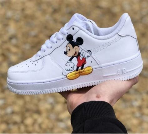 Custom Air Force 1 Disney Inspired Cartoon Animated Mickey | Etsy