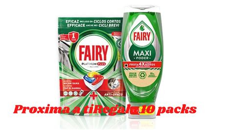 Sorteo Packs Fairy Con Pr Xima A Ti