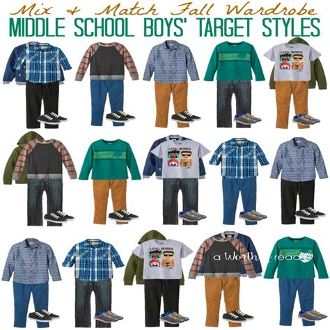 Mix & Match Fall Fashion Ideas for Middle School Boys