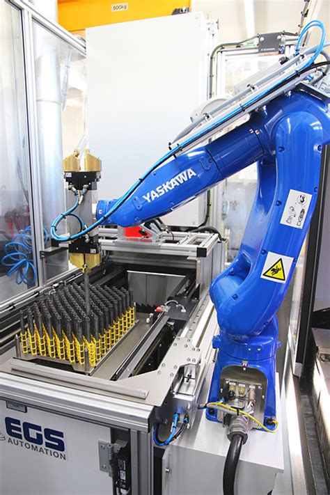 Robotic Tending For Automatic Grinding Machine Robotics Update