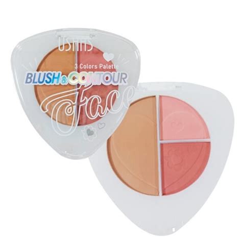 Paleta Blush Contour Ushas Ref Fc Purpure Makeup