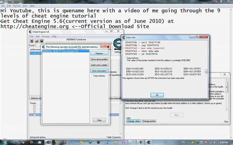 Cheat Engine Script Tutorial