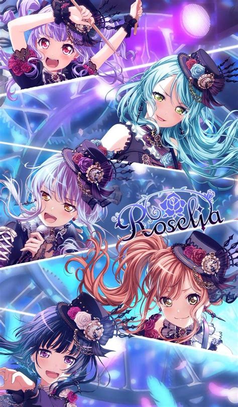 Roselia Bandori Wallpapers Wallpaper Cave