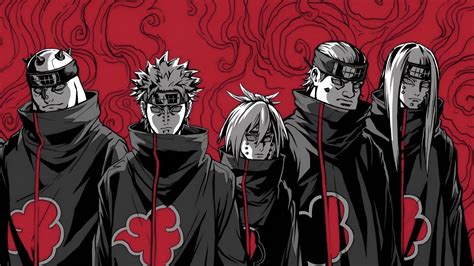 Wallpaper Anime Art Akatsuki Naruto Shippuden Sasuke Uchiha Background Download Free Image