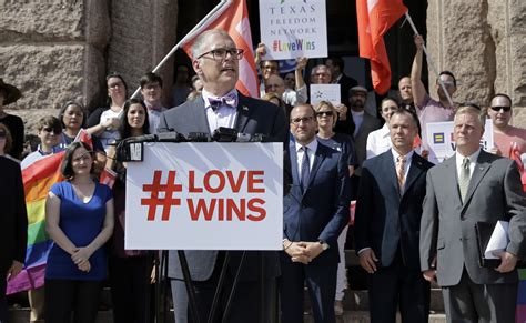 Texas Supreme Court Hears Case That Could Dent Gay Marriage Right