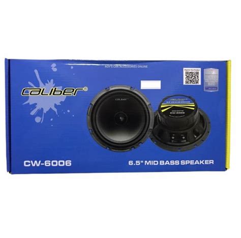 CALIBER 6 5 MID BASS CAR SPEAKER CW 6006 350WATTS ORIGINAL Lazada