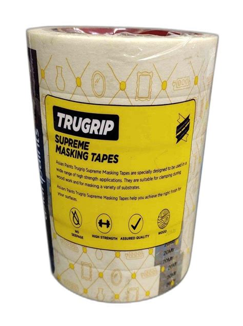 Backing Material Crepe Paper Color White Asian Paints Trugrip Supreme