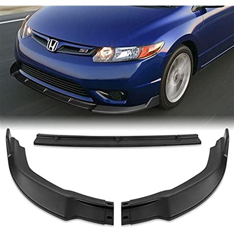 Buy Q1 Tech 9 Piece Front Bumper Body Kit Lip And Side Skirt Extensions