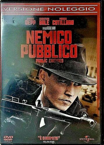 Nemico Pubblico Public Enemies2009 Di Michael Mann Dvd Ex Noleggio