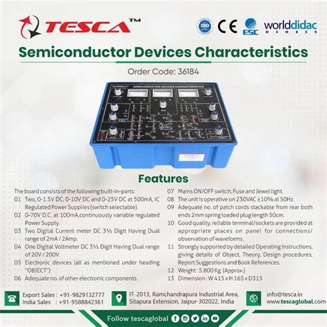 Semiconductor Devices Characteristics | Semiconductor, Coding, Skills ...