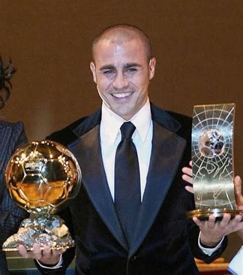 Fábio Cannavaro Both 2006 Fifa World Player Of The Year And Ballon Dor