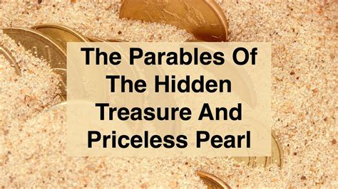 The Parables Of The Hidden Treasure And Priceless Pearl Youtube