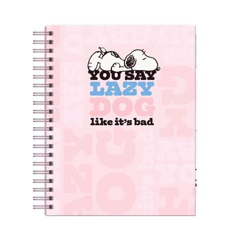 DGNOTTAS CUADERNO A4 SNOOPY 5 CURSOS MODELO ALEATORIO PaperStop