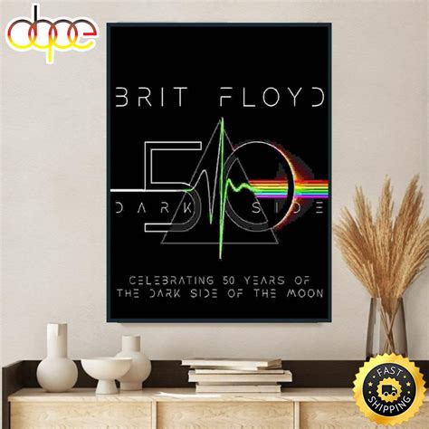 Brit Floyd 50 Dark Side Tour 2023 Canvas – Musicdope80s.com