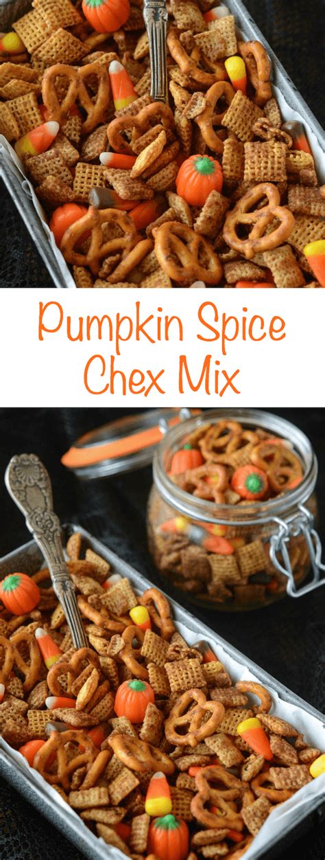 Pumpkin Spice Chex Mix The Novice Chef