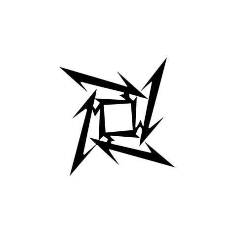 Metallica Ninja Star Logo Vector - (.Ai .PNG .SVG .EPS Free Download)