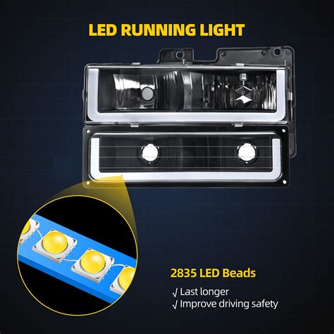 DWVO LED DRL Headlights Assem B09KNBN5W3 Encarguelo