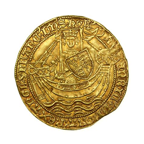 Henry VI 1422-1471AD Gold Noble Annulet Issue London mint - Silbury