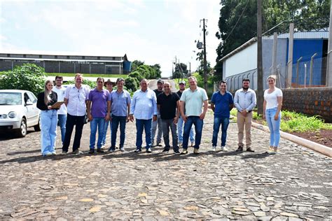 Governo Municipal Entrega Amplia O Da Rea Til Do Parque Industrial