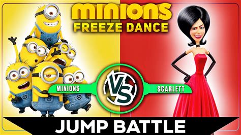 Minions Jump Battle Freeze Dance Brain Break Just Dance Youtube