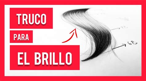 COMO Dibujar BRILLO En El CABELLO Arte Y Dibujo Realista YouTube