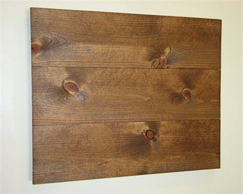 Reclaimed Wood Blank Sign Stained Early American 20 X 16 5 Wood Canvas Rustic