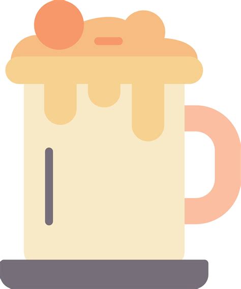 Hot Chocolate Flat Icon Vector Art At Vecteezy