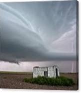 Supercell Thunderstorm And Farmstead Photograph By Roger Hill Science