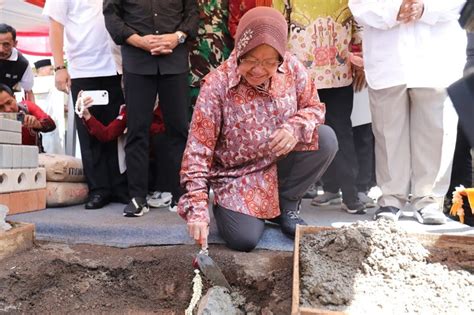 Penuhi Janji Mensos Bangun Kembali Rumah Pilar Sosial Terdampak Gempa