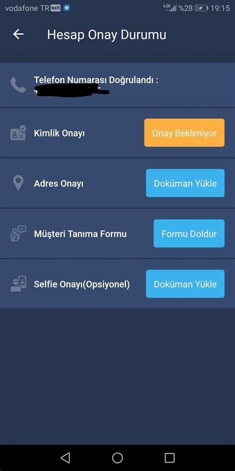 Bitexen Adlı Uygulamada Kimlik Doğrulama Onayı Alamıyorum Şikayetvar