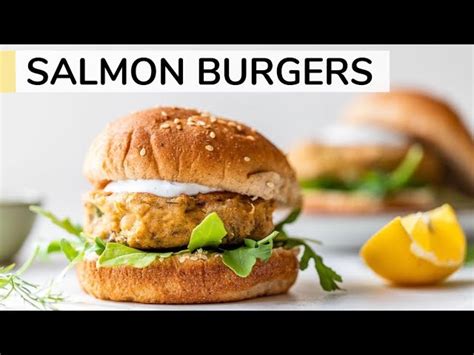 Salmon Burger Easy Canned Salmon Recipe