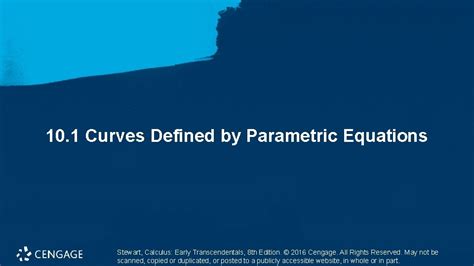 Chapter 10 Parametric Equations And Polar Coordinates Stewart