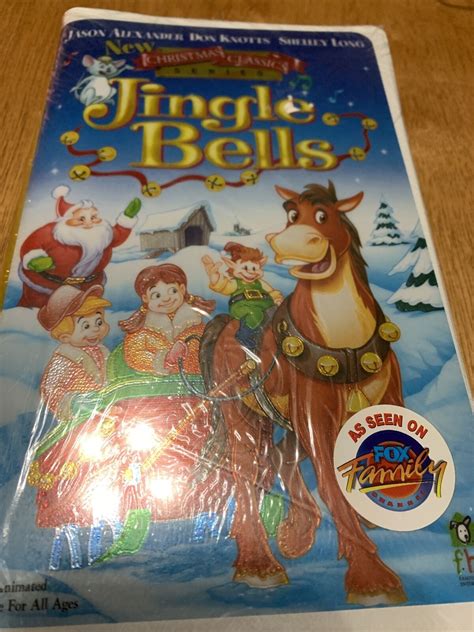 Jingle Bells New Christmas Classics Animated Vhs Clamshell 1999 New Sealed 12236105442 Ebay