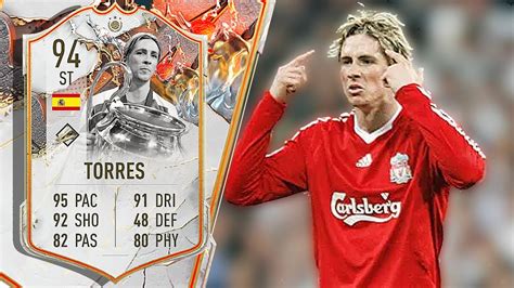 94 Trophy Titans Icon Torres Player Review Fifa 23 Youtube