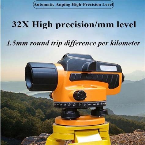 Gol 32x Optical Auto Level Instrument Surveying And Mapping