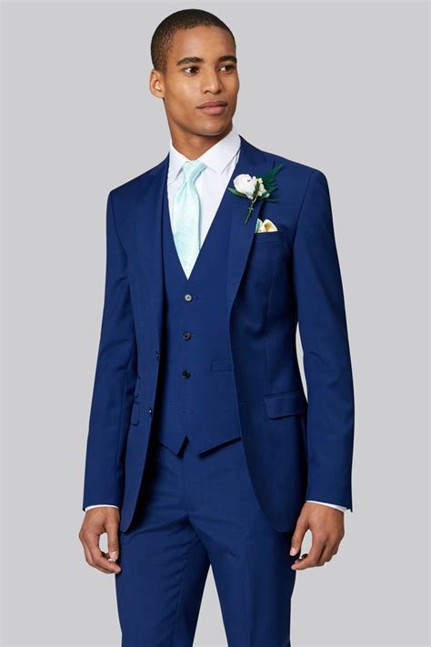 Costume Bleu Roi Ou Comment Se Forger Un Look Majestueux Blue Suit