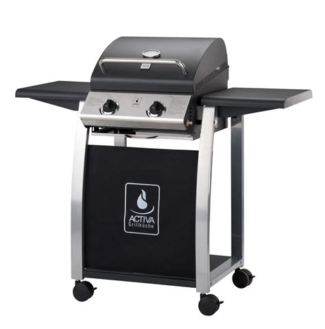 Gasgrill Activa 6 3 Kw Grillwagen Colorado Ii Mit Grillfläche 42 Cm X