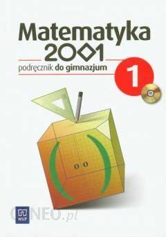 Multimedia z outletu Produkt z Outletu Matematyka 2001 1 Podręcznik Z