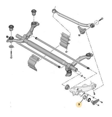 Anillo Artic Brazo Eje Trasero Peugeot D Premium