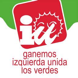 Logotipo de Ganemos Izquierda Unida Los Verdes para la campaña