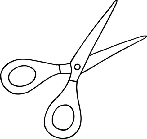 Dessin Ciseaux Scissors Drawing Hand Embroidery Art Scissors