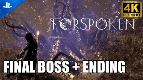 Ps Forspoken Final Boss Ending K Fps Vf Youtube