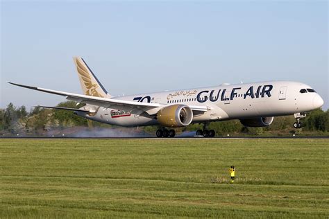 A9C FJ Gulf Air Boeing 787 9 Dreamliner Manchester Air Flickr