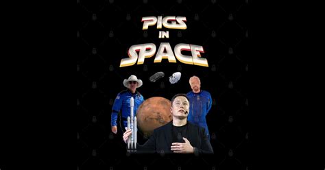 Pigs in Space - Pigs In Space - Sticker | TeePublic