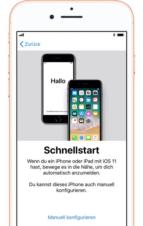 Iphone Ipad Oder Ipod Touch Einrichten Apple Support