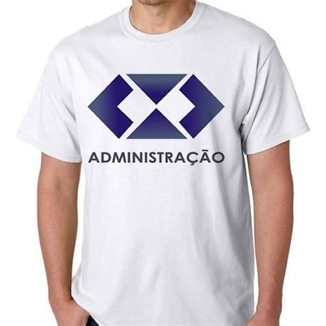 Camiseta Camisa Blusa Unissex Faculdade Administração Curso MercadoLivre