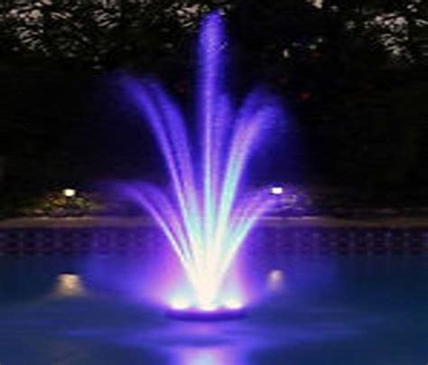 Best Floating Pond Fountain With Led Lights