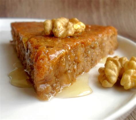 Recette de Gâteau aux noix et au miel